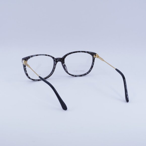 🕶️ New Jimmy Choo JC302 07T3 00 Eyeglasses - Black/Gold Frame 53mm - Picture 5 of 10